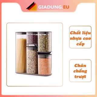 Set 5 hộp  PODIUM đựng đồ khô, gia vị JOSEPH JOSEPH