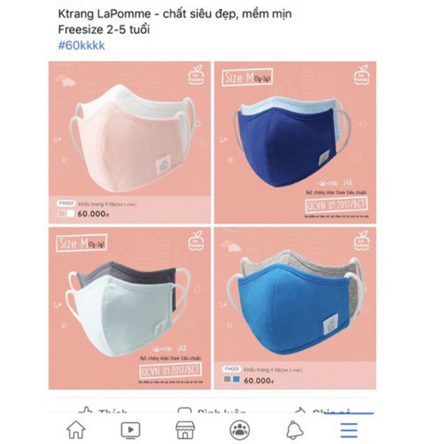 Khẩu trang cho bé | BigBuy360 - bigbuy360.vn