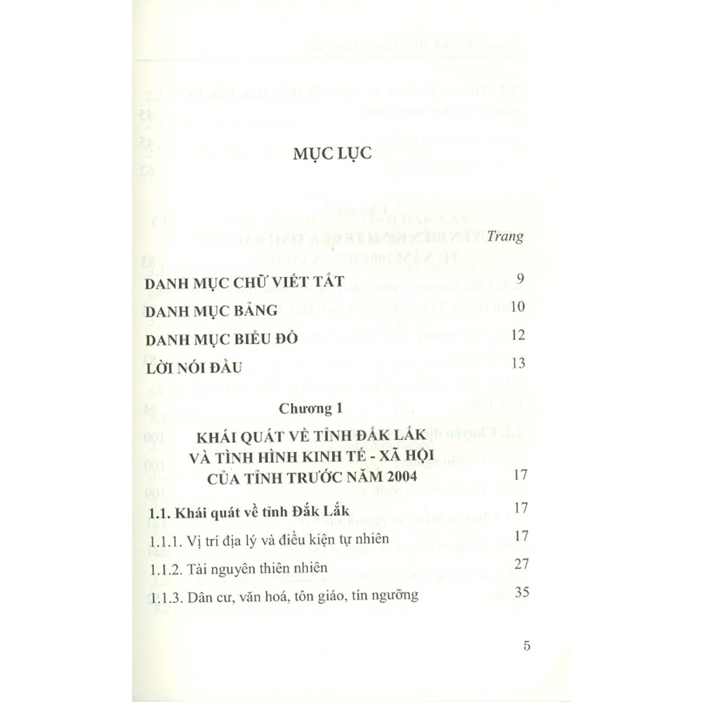 Sách - Kinh Tế - Xã Hội Tỉnh Đắk Lắk Từ Năm 2004 Đến Năm 2020