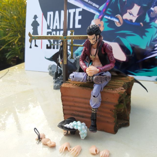 Mô Hình SHF One Piece - Nhân Vật Luffy, Zoro, Ace, Mihawk Figmar Full Box Nhiều Phụ Kiện