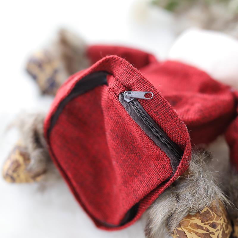 Túi vải đựng quà giáng sinh hình ông già noel/ người tuyết/ tuần lộc cho bạn gái