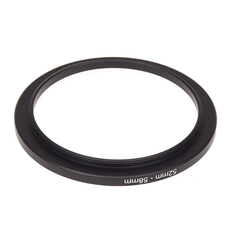 1 Pcs Camera 52mm Lens to 58mm Accessory Step Up Adapter Ring & 1 Pcs Double Dual Sport Camera Holder