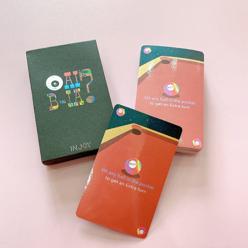 Bộ bài Ai Bi A Card Game Đi Chơi Bi-a Thì Hết Sẩy Bộ Bài Không Thể Thiếu Trong Các Buổi Bi-A Vui Vẻ Cùng Bạn Bè AIBIA