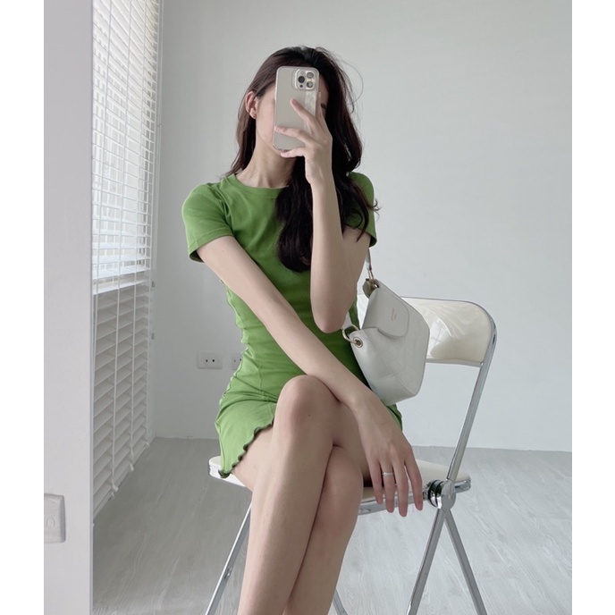 V469 Váy body cotton zip Audrey | BigBuy360 - bigbuy360.vn