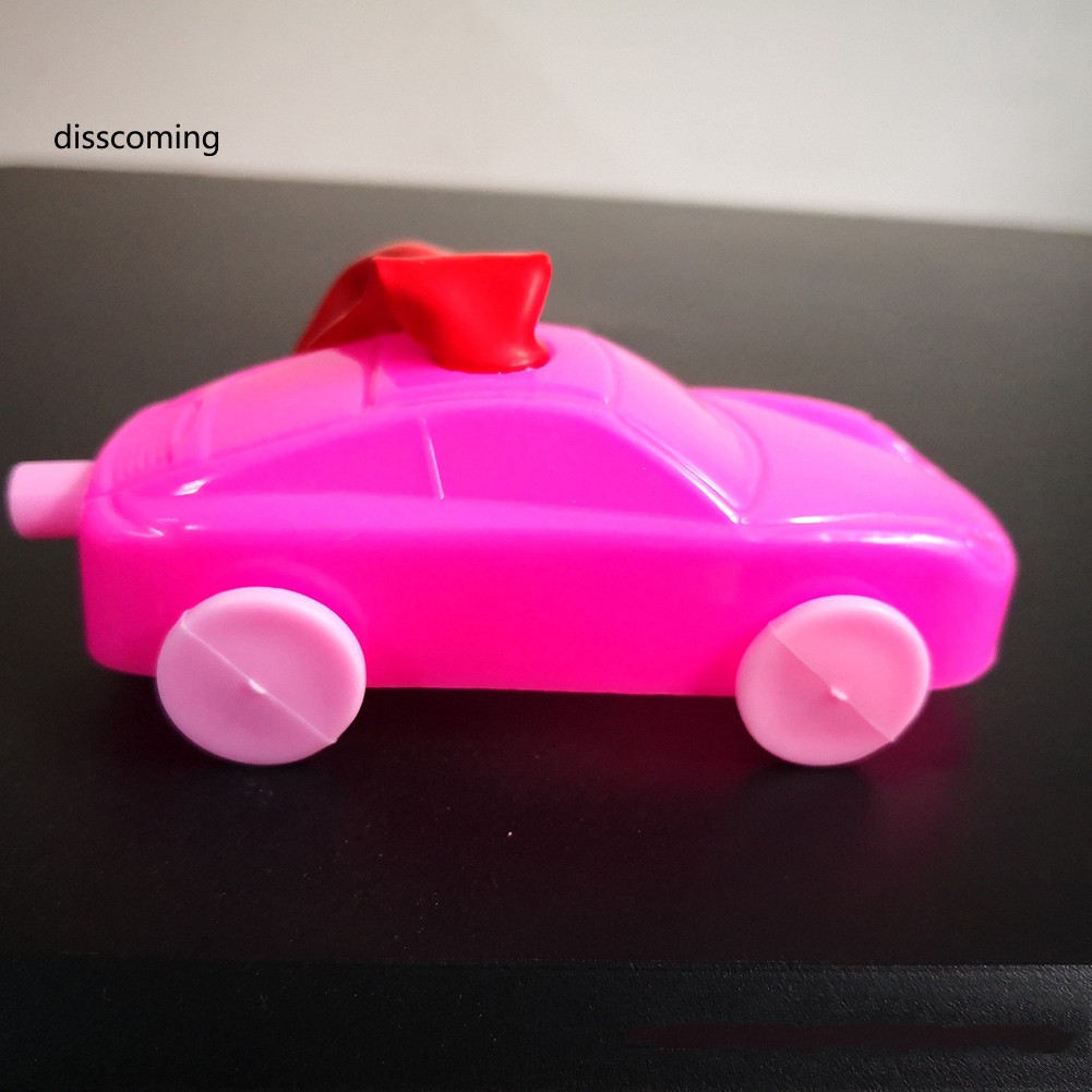 Xe ô tô đồ chơi gắn bóng tay sáng tạo cho trẻ em DIY