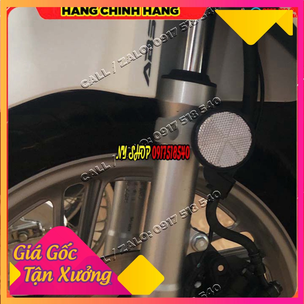 🥇 BỘ 4 MẮT MÈO PHẢN QUANG ZHIPAT TRƯỚC SAU ( TÙY CHỌN MÀU MẮT VÀ MÀU MẮT ) GẮN HONDA, YAMAHA 🥇 (Ảnh Sp thật)