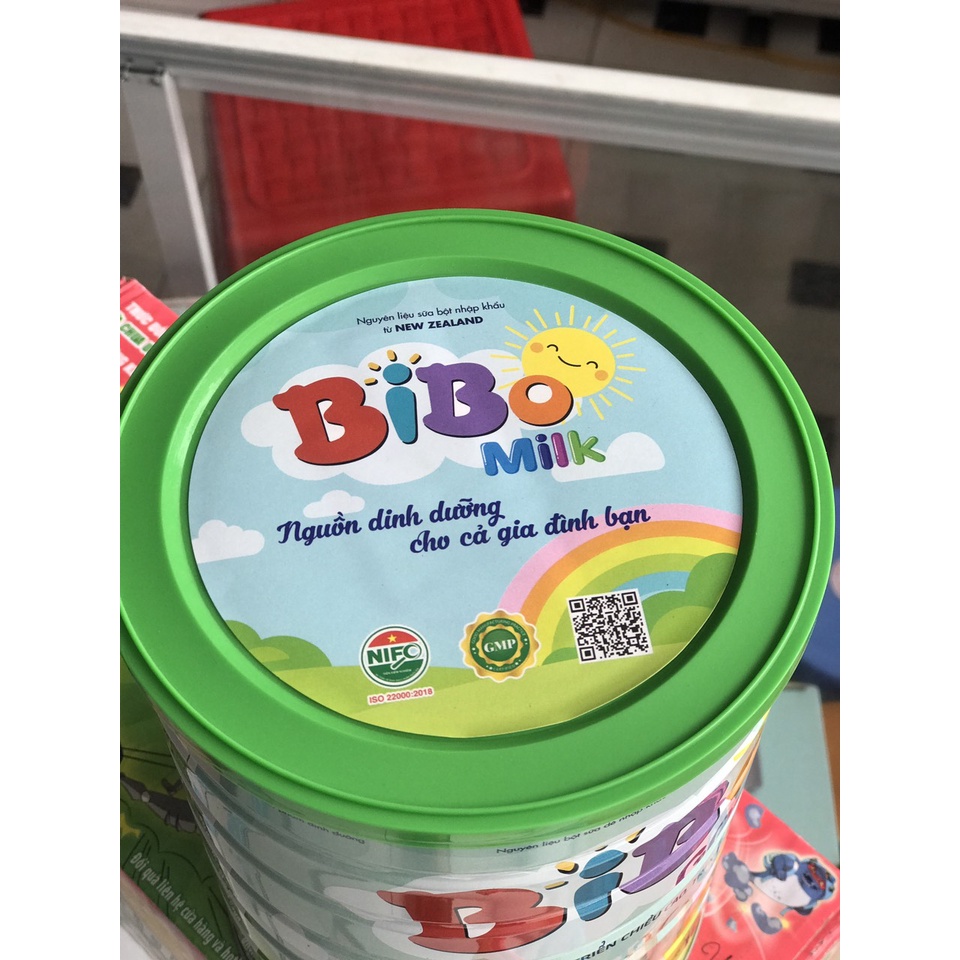 Sữa BiBo Milk Kid, lon 400g/900g. (Hàng có kèm theo quà tặng)