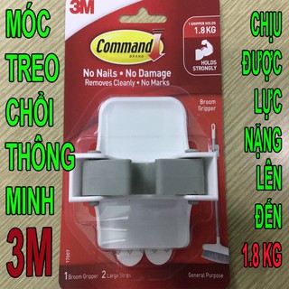 Móc treo chổi thông minh Command - Thương hiệu 3M Mỹ, moctreo