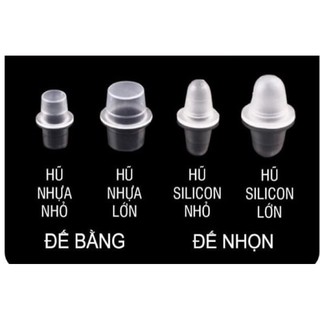 Chum silicon - hũ đựng mực phun xăm thẩm mỹ