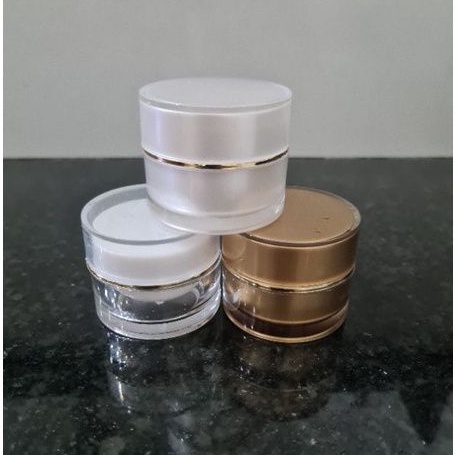 [TOP GIÁ RẺ] Hũ chiết kem 5g, 10g có nắp lót đựng mỹ phẩm , phụ kiện du lịch