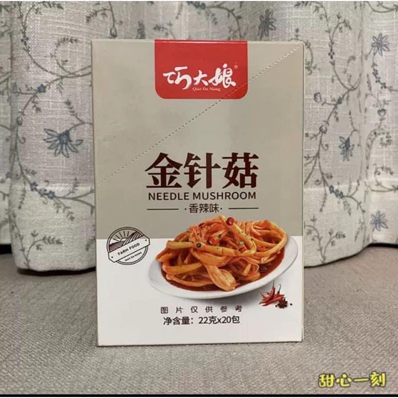 NẤM KIM CHÂM SỐT CAY