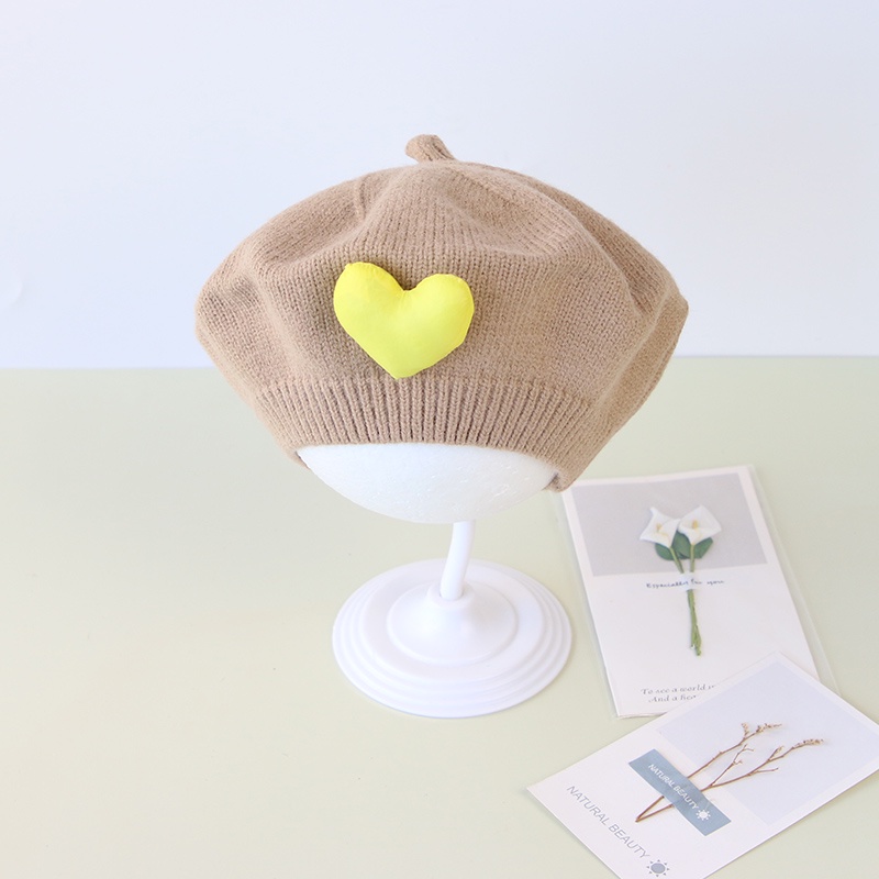 Mũ Nồi Dệt Kim Co Giãn Nhiều Màu Sắc Giữ Ấm Mùa Đông Cho Bé