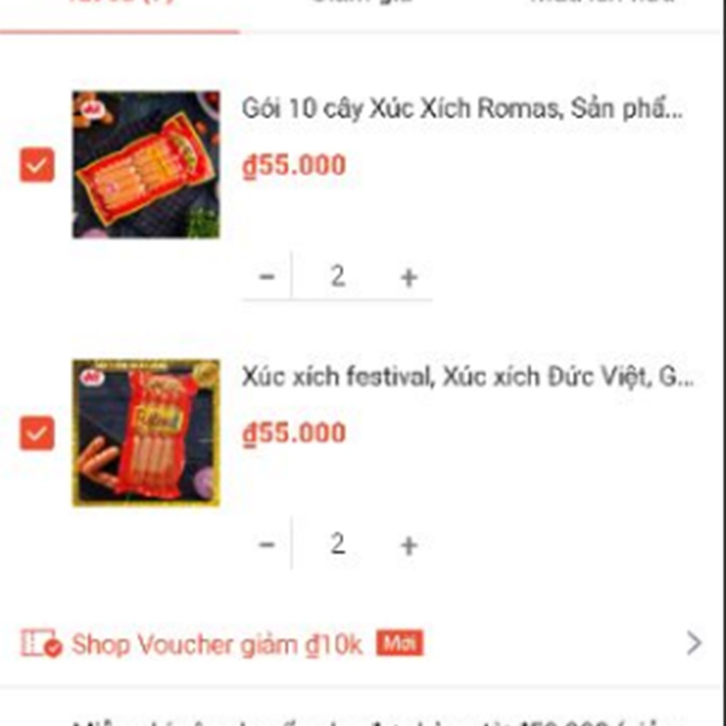 Xúc xích King BBQ - Đức Việt, Chuẩn vị Đức, Gói 250g - CẦN TÌM ĐẠI LÝ 081 881 0606