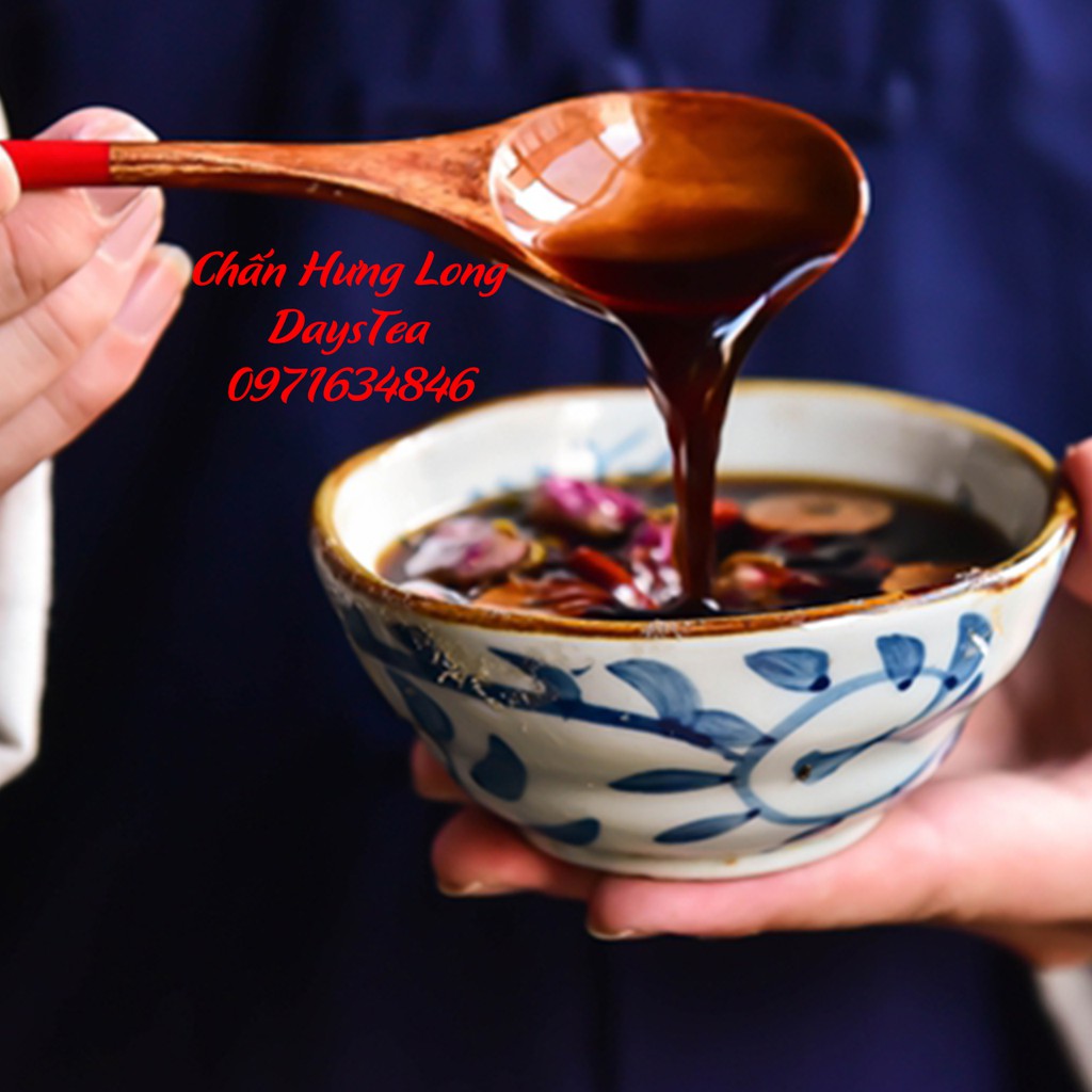 Set trà Gừng Đường đen - Đông y chấn hưng long