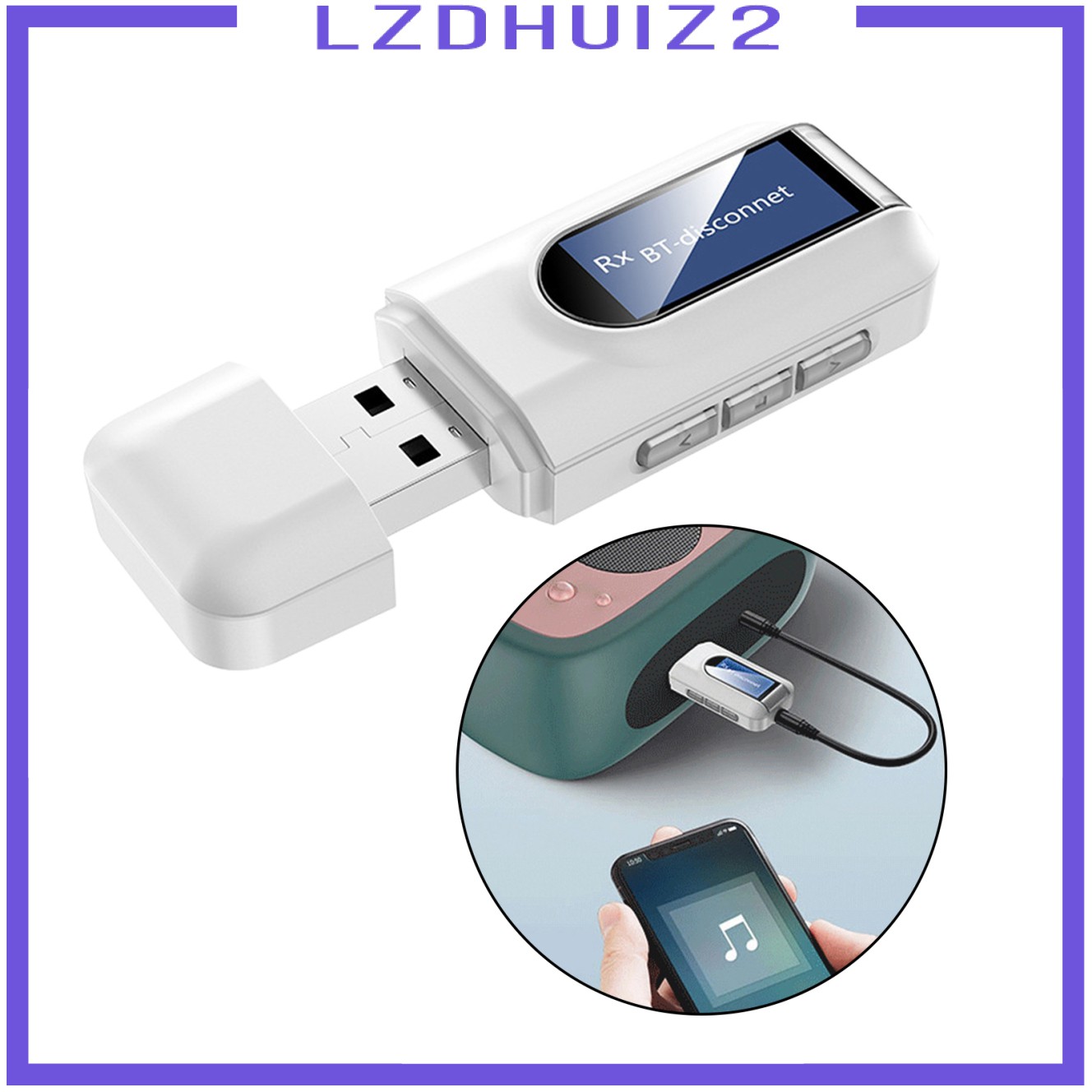 Usb Bluetooth 2 Trong 1 Cho Pc Laptop