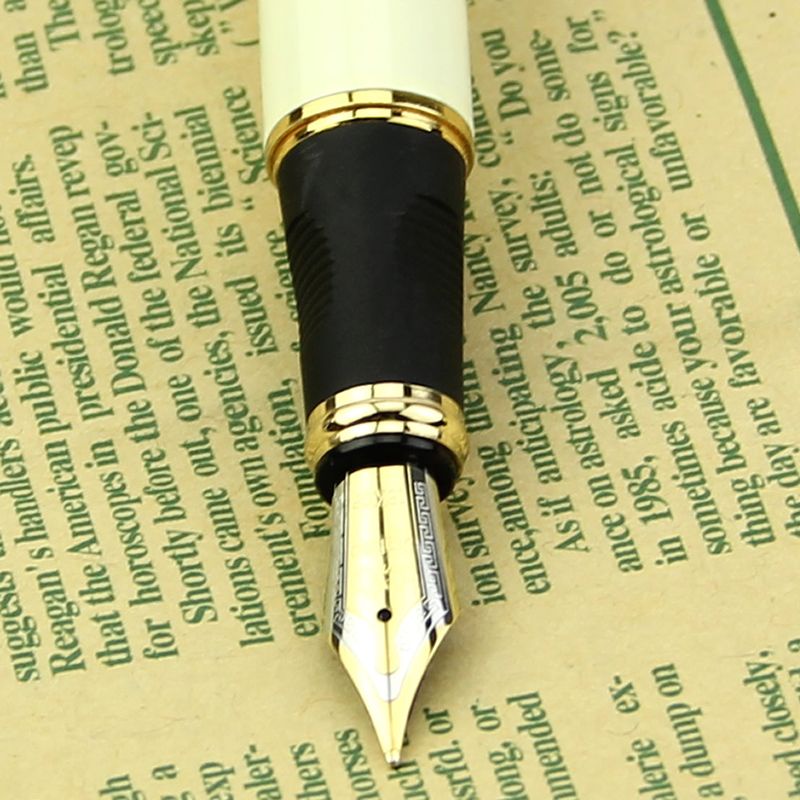 Bút Máy kiss Jinhao X450 Ngòi Vừa Màu Trắng