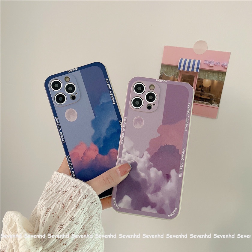 👏Ready Stock🎀 OPPO A15 A16 A76 A96 A74 A54 A93 A95 A94 A31 A5 A9 A53 Reno 7 6 5 4 Pro 7Z 6Z 5F 4F A12 A5s A3s Phone Case Watercolor Silicon Cover