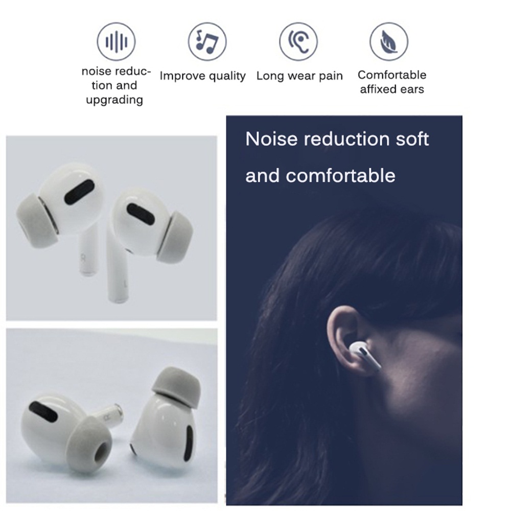 Nút Bịt Tai Giảm Tiếng Ồn Bằng Cao Su Non Mềm Size S / M / L | BigBuy360 - bigbuy360.vn