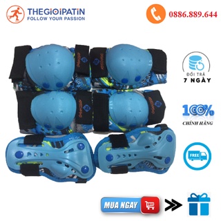 Bảo hộ bảo vệ chân tay trượt patin, đi xe đạp cho bé - y2