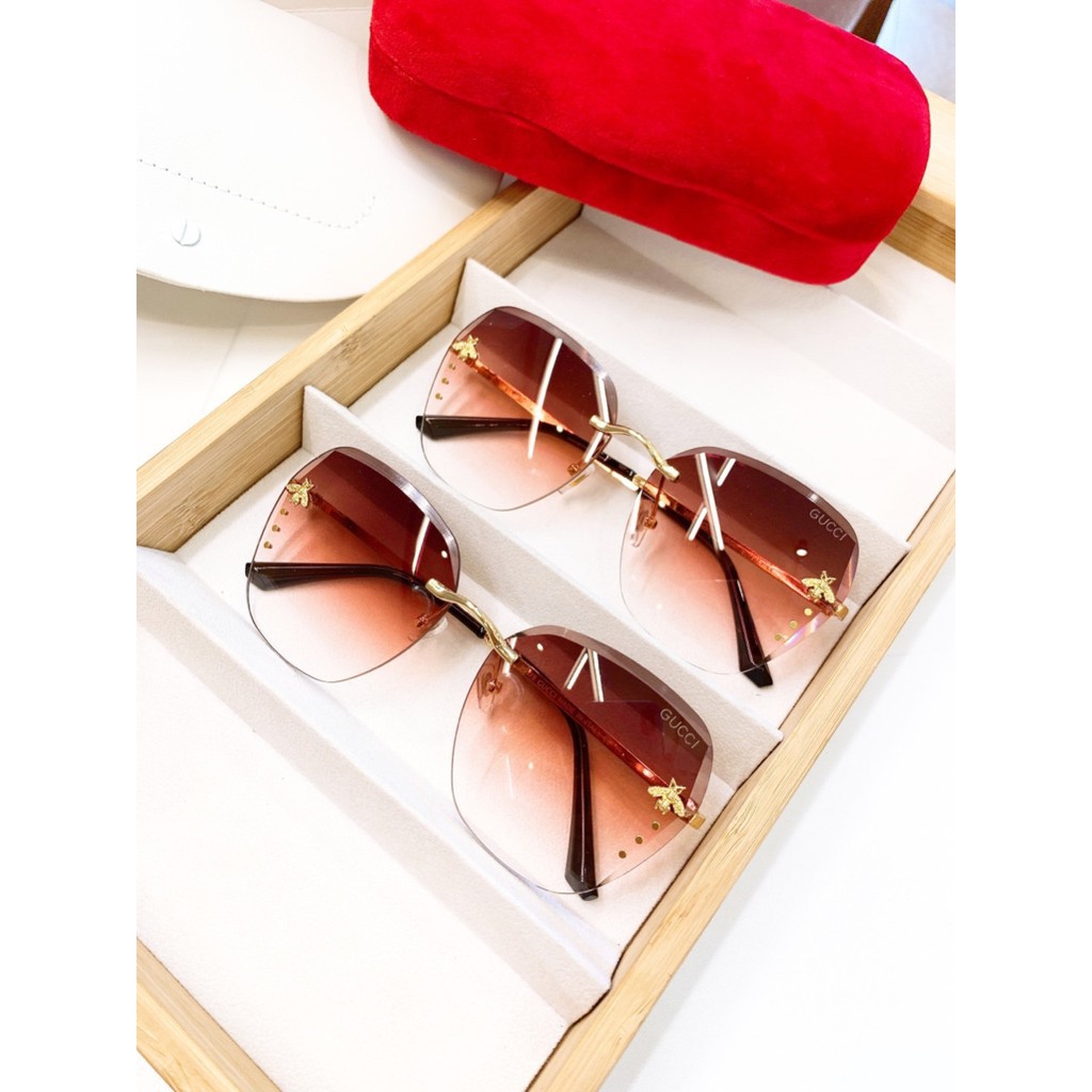 Kính mát thời trang nữ GV243 chống tia UV400 form kính lục giác với nhiều màu sắc cá tính phù hợp mang đi chơi đi làm | BigBuy360 - bigbuy360.vn