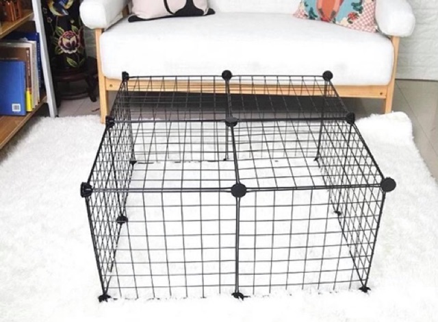 Miếng ghép sắt đa năng làm chuồng cho chó 35x35cm