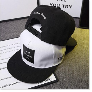 Nón kết, nón snapback, mũ snapback, mũ lưỡi trai unisex - kiểu dáng hiphop - n86 brkl - topmode