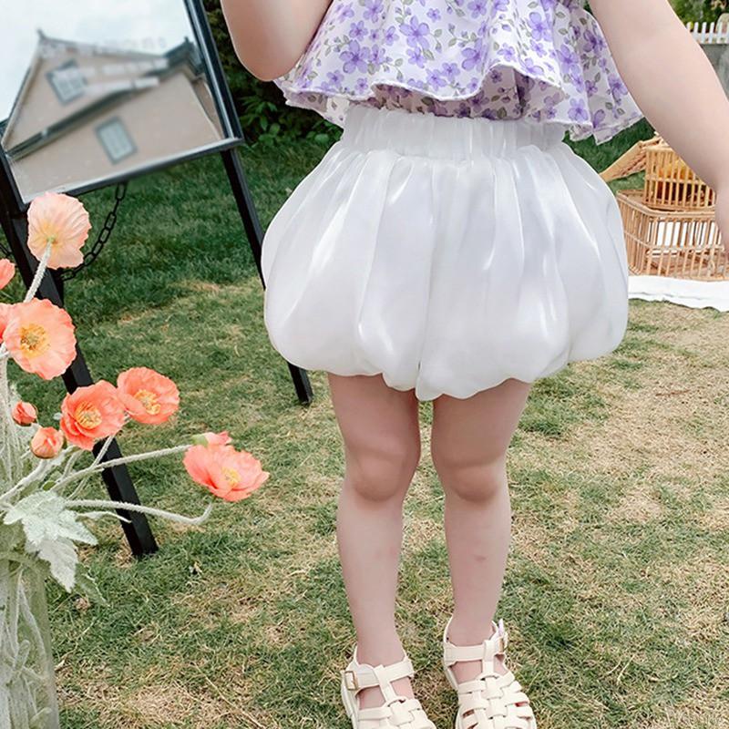 Quần short lưng cao nhiều mẫu tùy chọn thời trang mùa hè cho bé gái