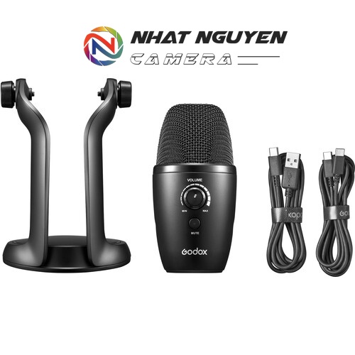 Micro Godox UMic82 Multi-Pattern Desktop USB Condenser Microphone  Chính Hãng