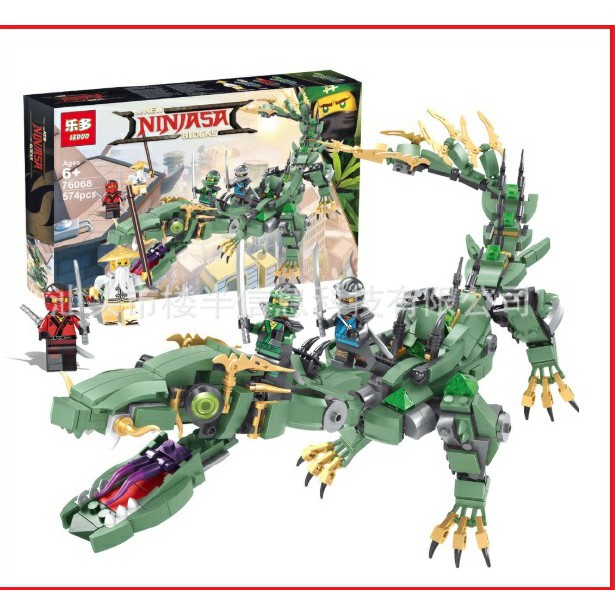 Xếp hình Ninja Rồng Xanh