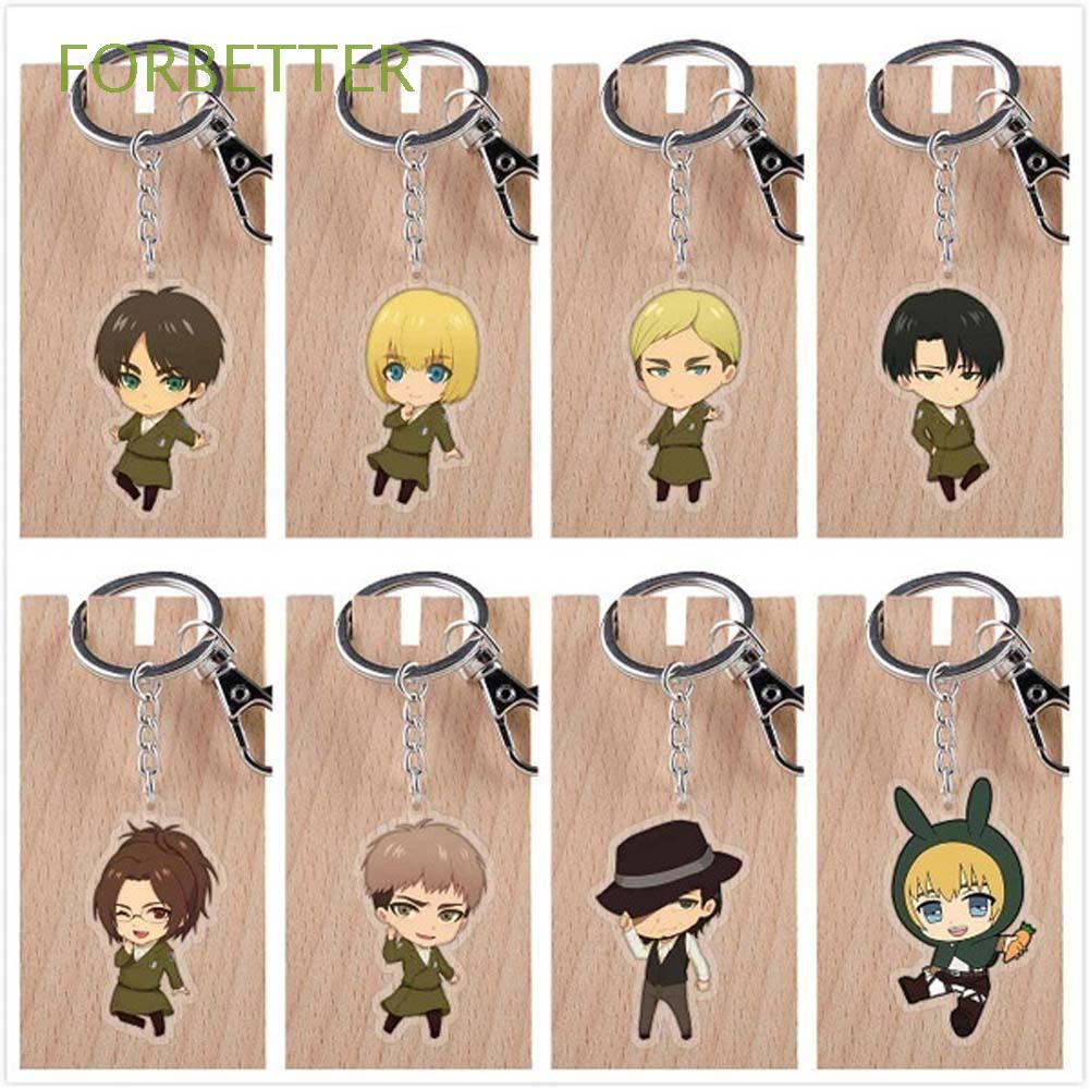 Móc Khóa Hình Nhân Vật Anime Attack On Titan Độc Đáo