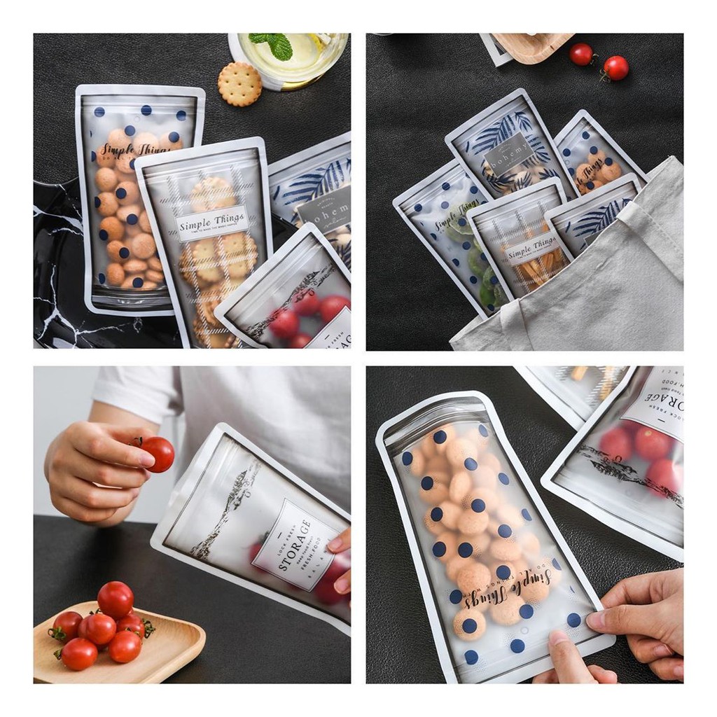 Set 4 Túi Zip Đa Năng - TUI1198