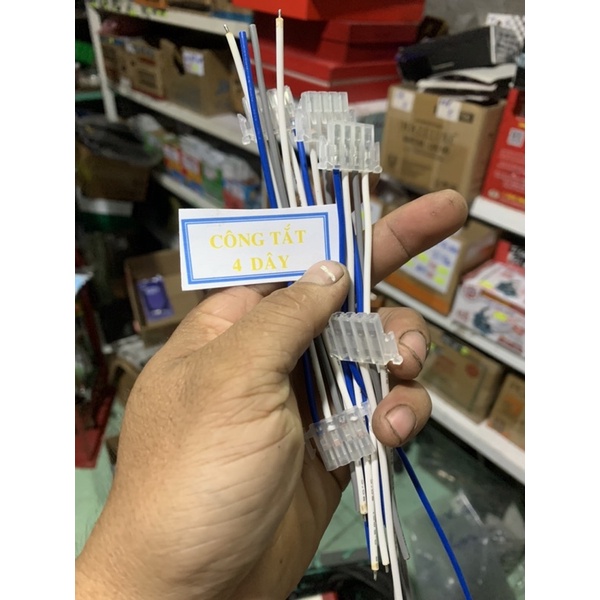 dây ghim nút công tắc 2-3-4-5 chui (loại tốt)