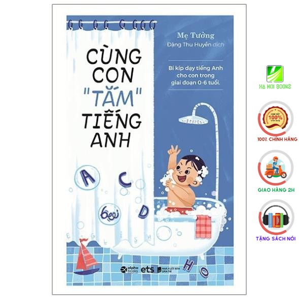 Sách - Cùng Con Tắm Tiếng Anh [AlphaBooks]