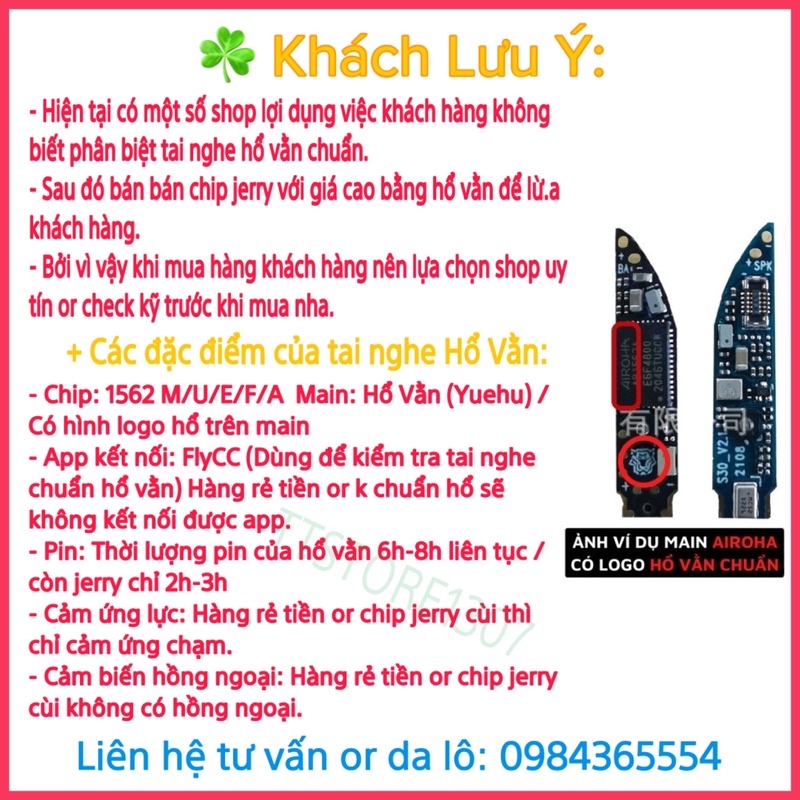 Tai Nghe Hổ Vằn 1562E ENC | Hồng Ngoại | Pin 8h | Chuyển Nhanh 2 Thiết Bị | Định Vị Đổi Tên Bản Update Mới Nhất
