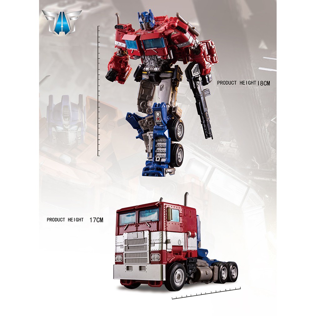 [ToyStory] Đồ chơi mô hình Transformer Optimus Prime SS38 KO BlackMamba -  Aoyi Mech Mech H6001-4 - Figure Lắp Ráp Robot