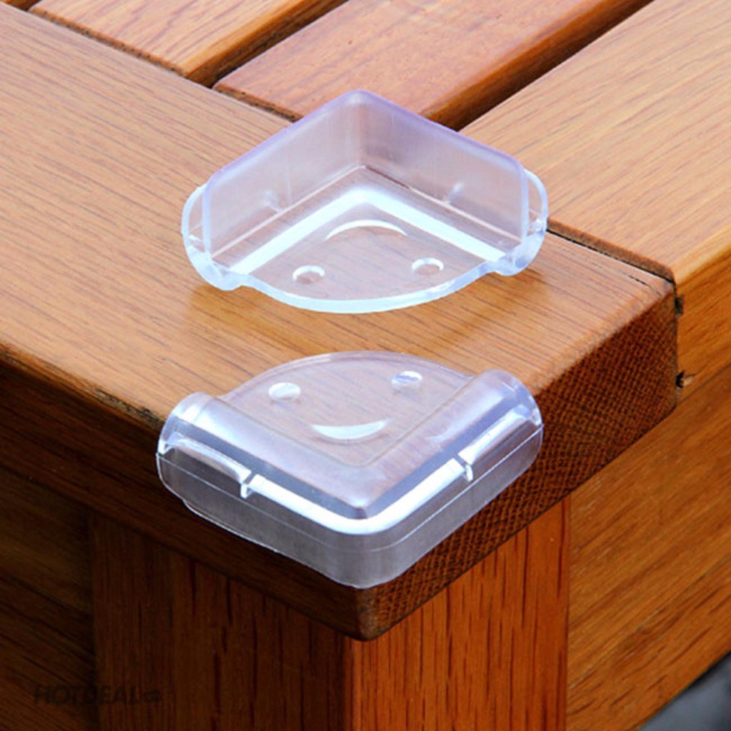 Bộ 4 nút bịt góc bàn an toàn cho bé