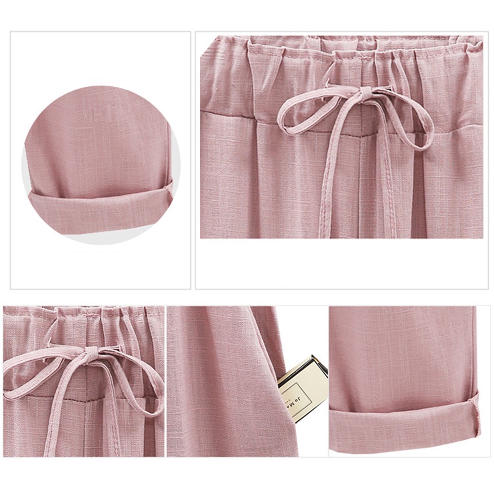 Quần Lửng Ống Rộng Thời Trang Năng Động Dành Cho Nữ | BigBuy360 - bigbuy360.vn