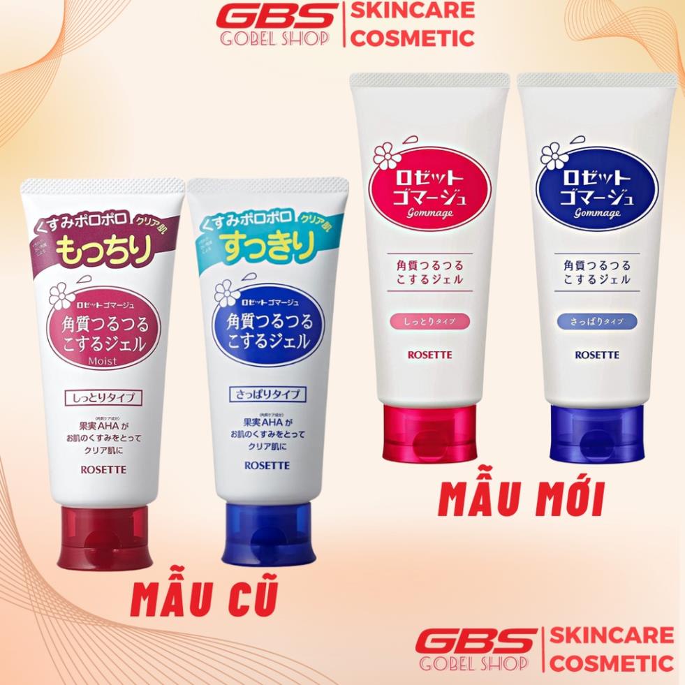 Tẩy da chết rosette, Gel tẩy tế bào chết Rosette Gommage Peeling Gel Nhật Bản