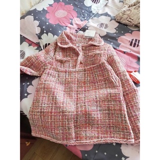 set dạ tweed hồng size Xl