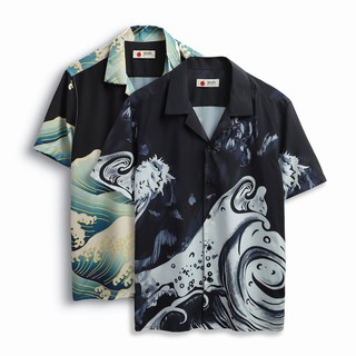 Áo Sơ Mi Nam Ngắn Tay Họa Tiết 02, Vải Cotton Lụa Form Regular NUMBI SM005130, SOMEHOW,