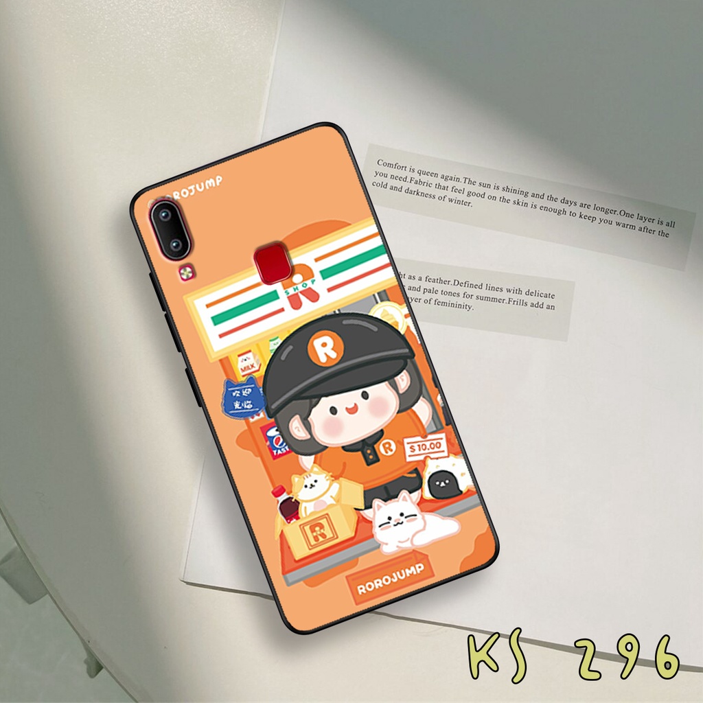 Ốp lưng Vivo Y91 - Vivo Y95 - Ốp in hình Ngân hà &amp; RoroJump siêu đẹp