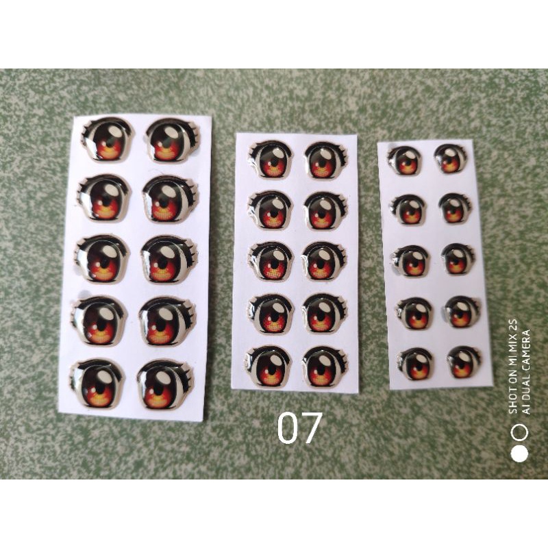 Mắt, Miệng 3D Móc Búp Bê