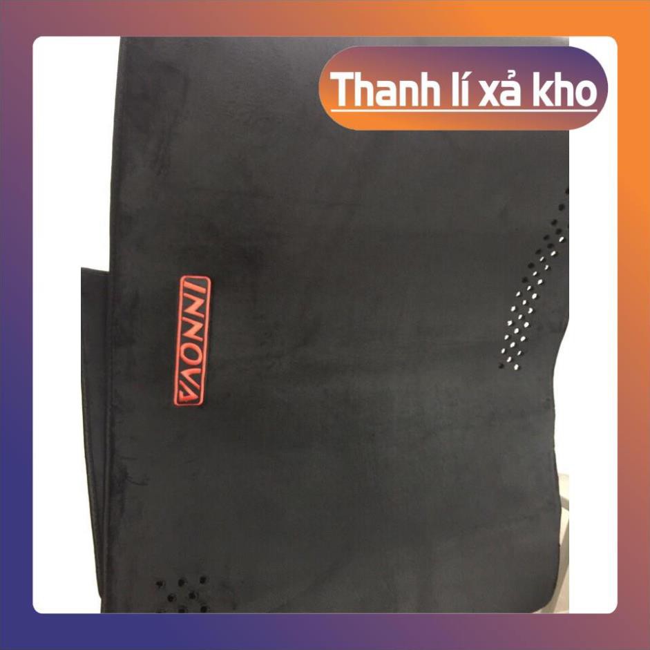 Shop xả kho sp Thảm chống nóng taplo INNOVA nhung 3 lớp 2018, 2019 ảnh thật