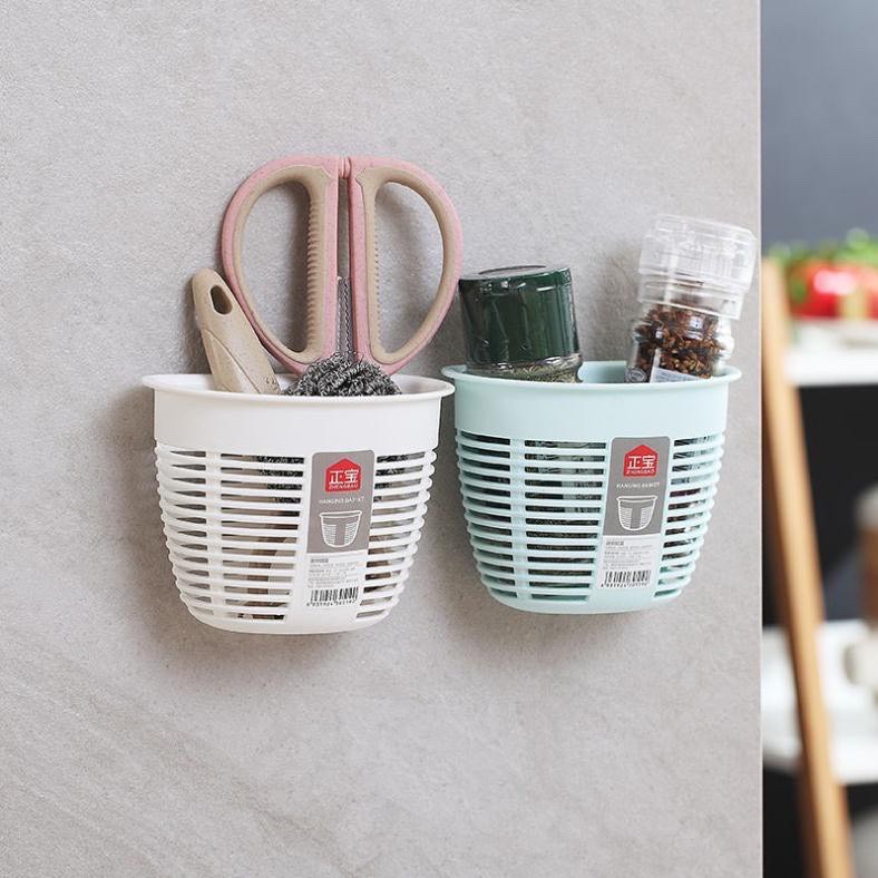 Giỏ Đựng Đồ Hít Tường 0519 ( Chat chọn màu )