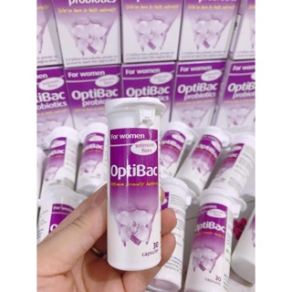 [Date 9/2021]-Men vi sinh optibac tím dành cho phụ nữ 30 viên