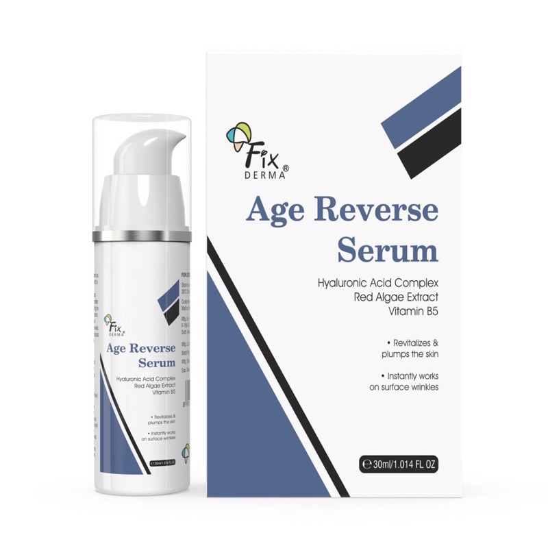 SERUM DƯỠNG ẨM PHỤC HỒI TRẺ HOÁ DA FIXDERMA AGE RESERVE SERUM 30ml