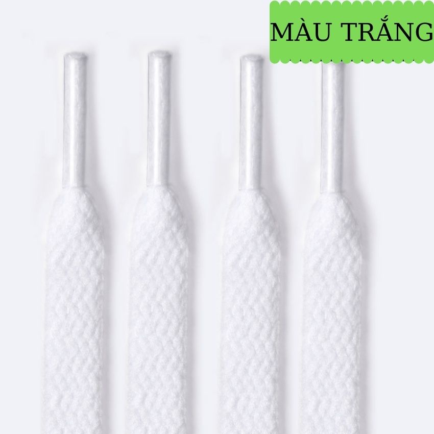 Dây Giày Thể Thao Nam Nữ Nhiều Màu Nhiều Kích Cỡ Kiểu Dẹt Không Phai Màu Dùng Cho Nhiều Loại Giày Khác Nhau DG03