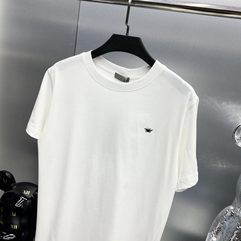 Áo T-shirt Dior trơn thêu ong 2022