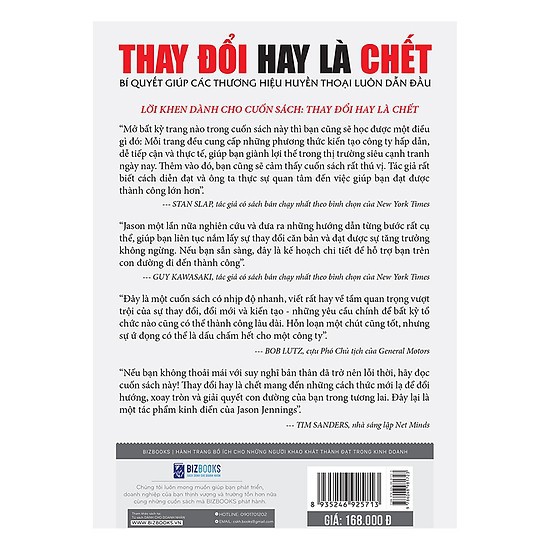 Sách Thay đổi hay là chết