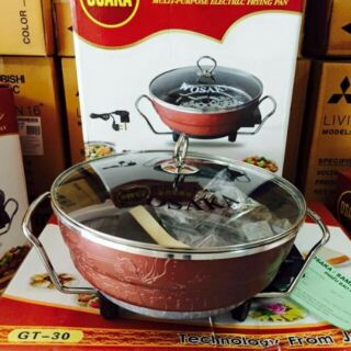 Nồi lẩu osaka có chức năng làm bánh cuốn ( bánh ướt ) + 1 khuôn làm bánh cuốn ( bánh ướt )